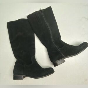 Le Chateau LUXE BLK High Suede Boots, EU 38/US 7.5 Spring Sale